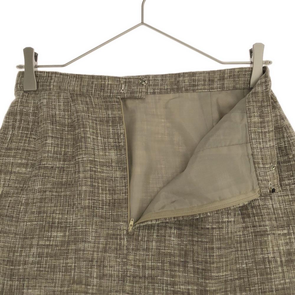 Burberrys Leinen Overall mit Trägern Mimole-Länge Enger Rock Reißverschluss hinten, gefüttert Damen Gebraucht