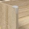 Kids Bed Frame with Storage Space Sonoma Oak 75 x 190 cm
