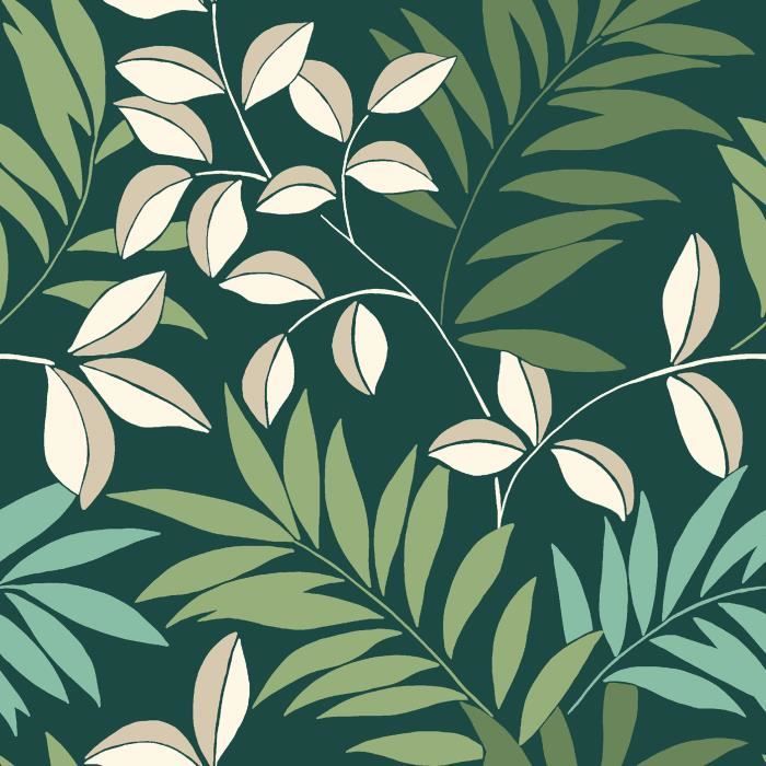 Nappe - Nelida - Vert - PVC - Largeur 140 cm - Longueur personnalisable jusqu'à 20 m