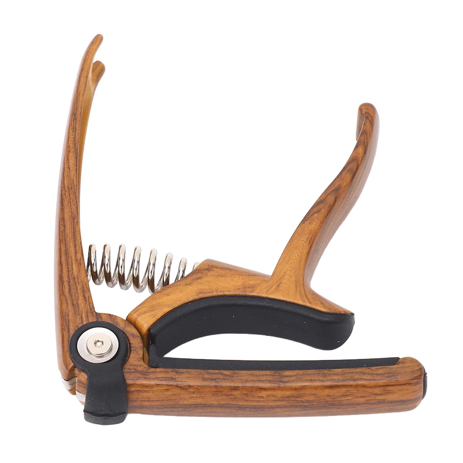 

4 in 1 Guitar Capo Zinc Alloy Structure Silicone Pad Trigger Capo for Bass Banjos Mandolins