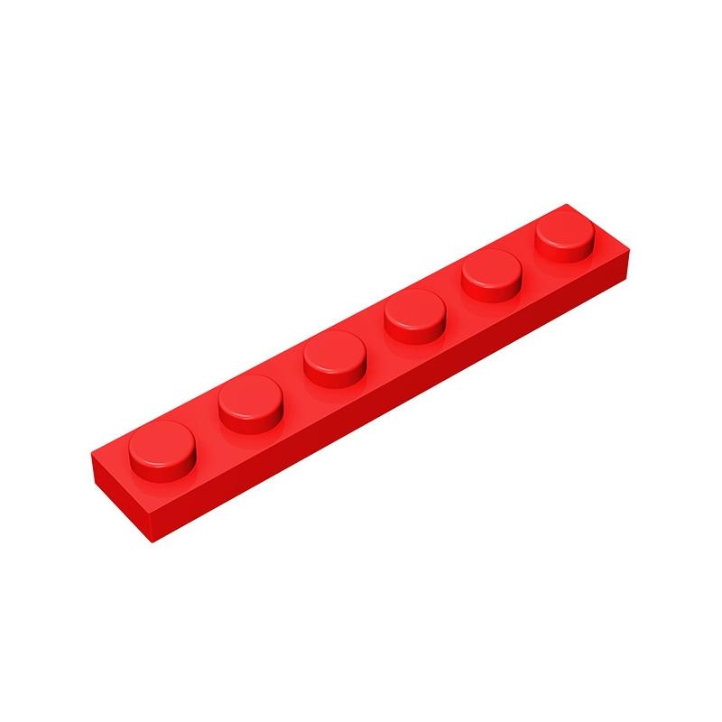 3666 Plate 1 x 6 Bricks Collections Bulk Modular GBC Toys For Technical MOC Set Buildings Blocks DIY Compatible Gifts