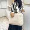 Corduroy Tote Bag Crossbody Bags Handbags Large Capacity Lady Purse Shoulder Bag for Girl Women Versatile Messenger Bags