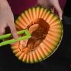 Stainless Steel 3 In 1 Melon Slicer Cutter Scoop Digger Ball Spoon Carving Knife Fruit Vegetable Separator Kitchen Gadgets Tools