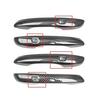 For Genesis GV80 2025 2026 Car Tuning Carbon Fiber Central Console Window Button Rear Air Vent Door Handle Cover Accessories LHD