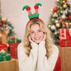 Christmas Party Headband and Hair Accessory Set with Costume Hat for Festive Gatherings