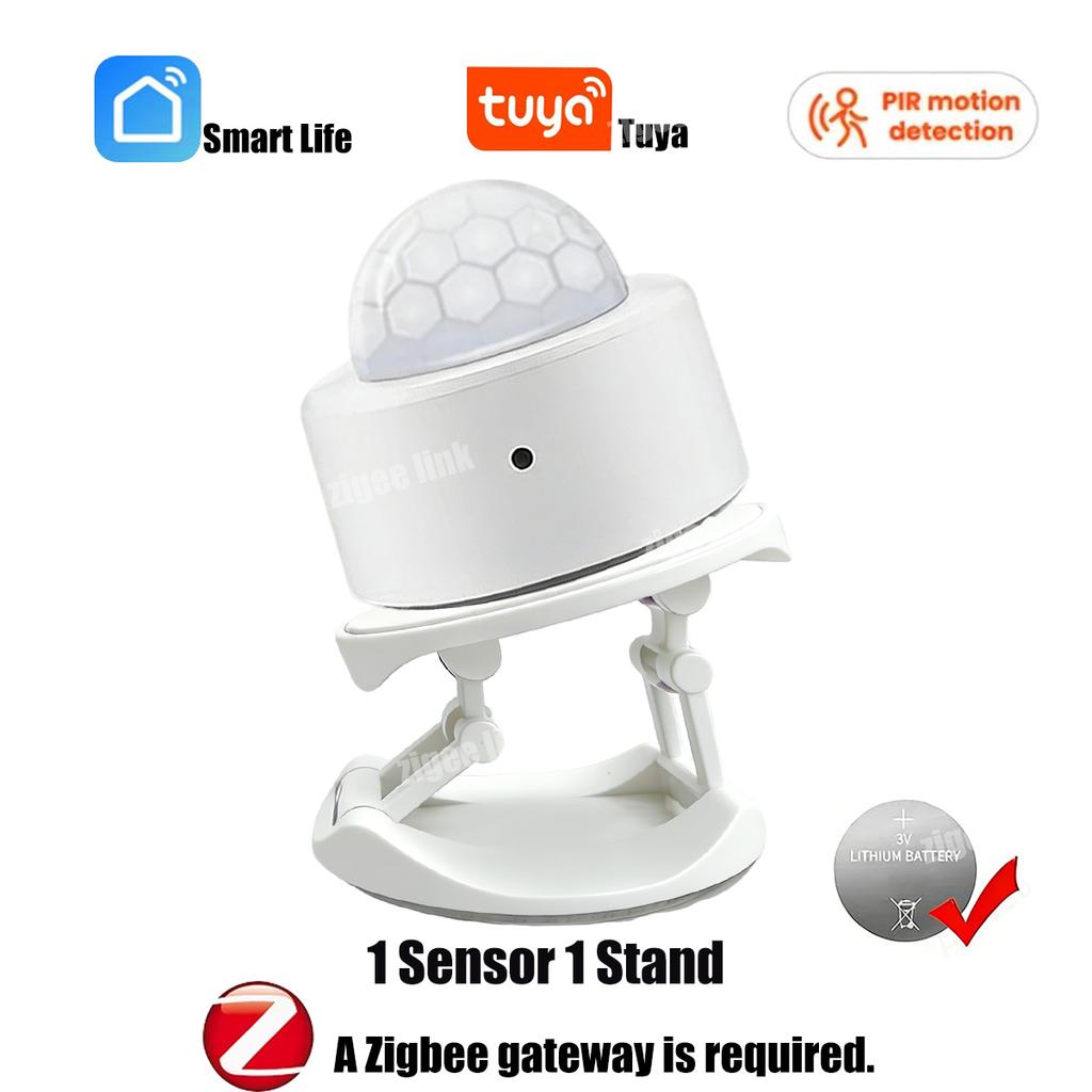 Smart PIR Motion Sensor Tuya Zigbee 3.0 Smart Human Body Infrared Detector Security Alarm Sensor Require Gateway