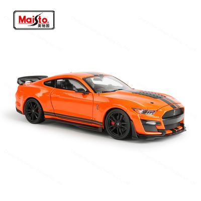 LLP19 Maisto 1:24 Ford 2020 Mustang Shelby GT500 Green Static Die Cast Vehicles Collectible Model Car Toys