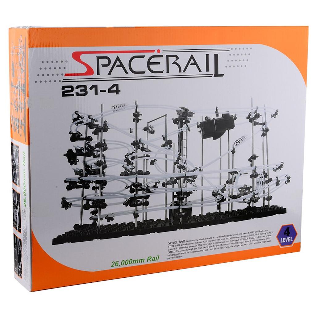 SPACE RAIL 231 Pętla Nieskończoności Space Rail Edukacyjny Tor Kulkowy Futurystyczny Edukacyjny Stanowi Świetny Element Wystroju WNĘTRZA NIE. Puzzle, Zabawka, Trening,