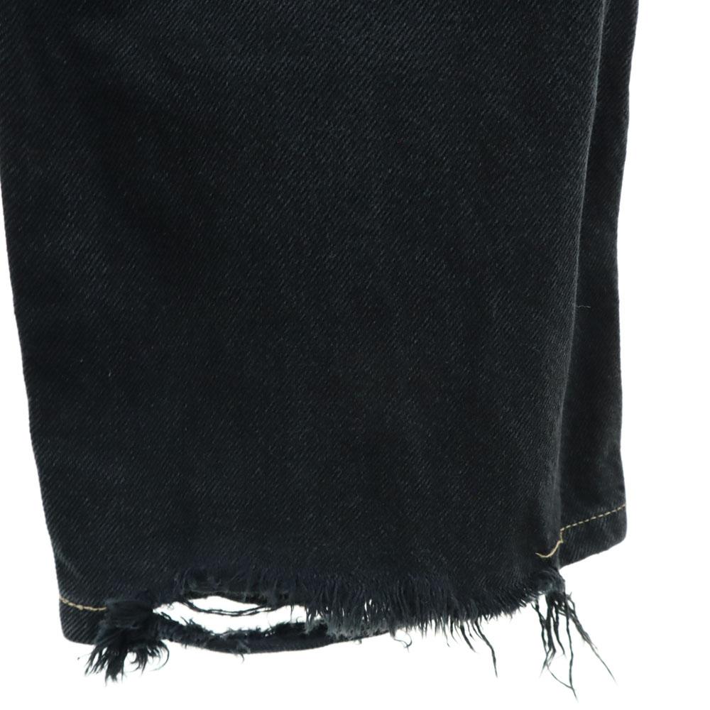 Levi's 90s 512 Old dyed black Straight denim pants w31 Black series jeans Men's Used