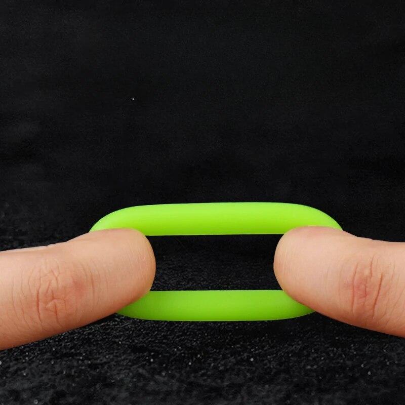 5/10pcs Fishing Rod Clip O-shaped Rod Stop Ring Anti Slip Silicone Fishing Rod Fixed Ring 10-17mm Fishing Handle Universal