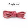 New  Flat Shoelaces Solid Leather Shoe Laces Classic Multicolor Leisure Shoe Lace Outdoor Unisex Boots Shoelace