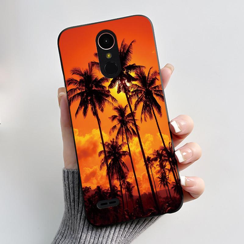 Case For LG K10 2017 M250N X400 Cute Love Rabbit Cartoon Soft TPU Silicone Ultra Thin Slim Back Cover For LG K10 2018 Phone Case
