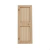 Miniature Wooden Door Unpainted Dollhouse Paintable Toy for Hobbyists, Collectors,