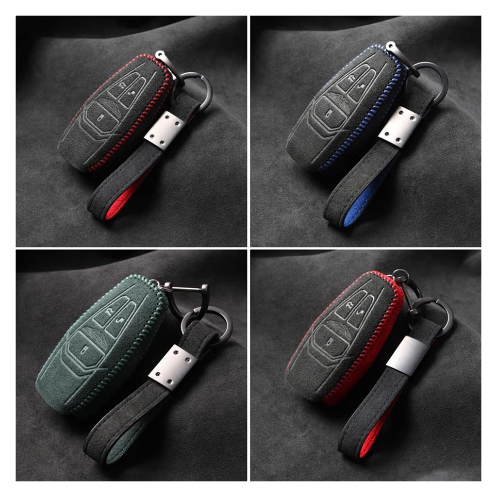 Key Case Compatible with Aston Martin DB11 Vantage DBX Customized High End Alcantar Suede