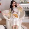 Girls Modals Sleep Dress Thin Nightgown Kids 3-8 Years Cartoon Princess Style Soft Comfortable Home Wear