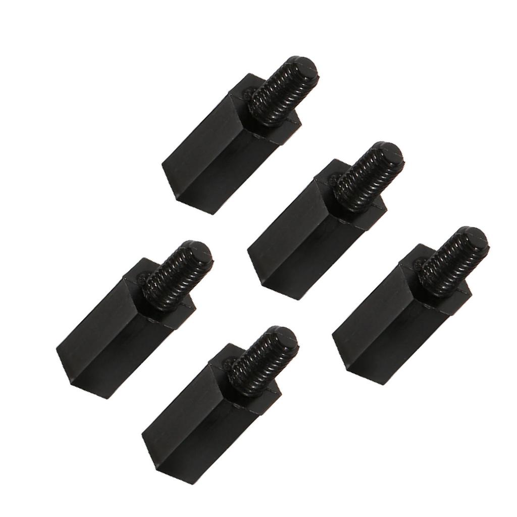 100 stücke M2 M3 M4 Kunststoff Nylon Hex männlich Weiblich Weiblich Spacer Runde Kopf Schraube Mutter