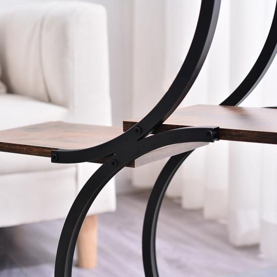 4-Tier Plant Stand Indoor Living Room Balcony Tiered Planter Shelf Rack Heavy Duty