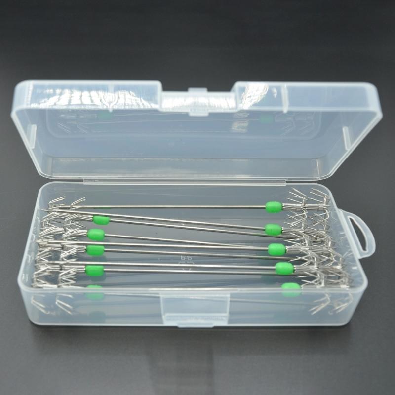 Flashing Squid Fishing Baits Luminous Head Squid Hook Fishings Baits