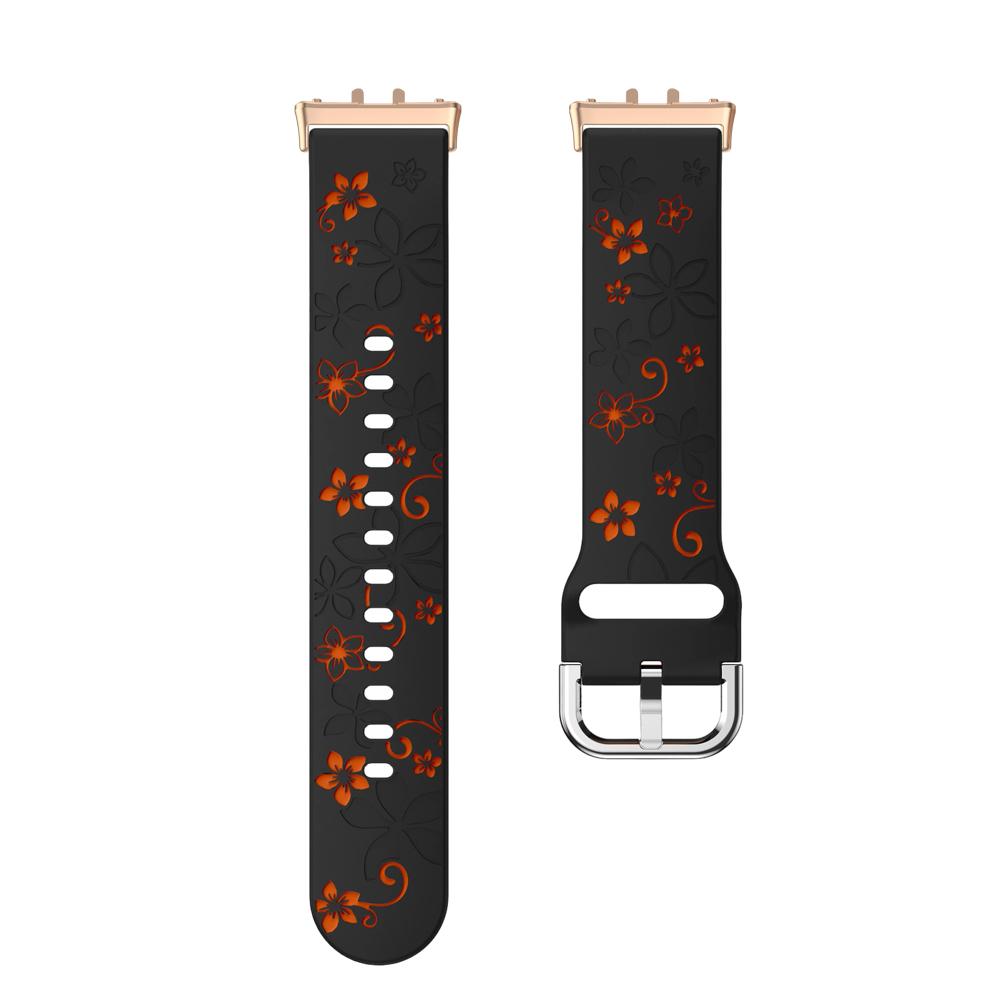 Silikon-Präge-Uhrenarmband für Galaxy Fit3 Wasserdicht und schweißfest Weich und bequem Sport-Uhrenarmband für Galaxy Fit3