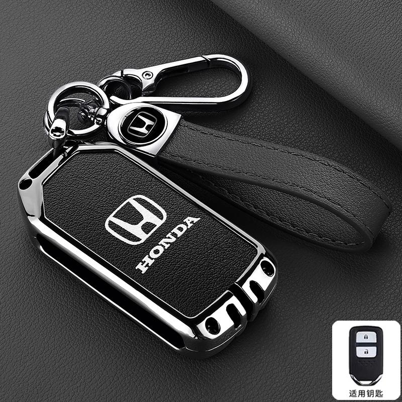 Zinc Alloy Car Smart Remote Key Case Cover Shell Protection Box For Honda Vezel City Civic Jazz BRV BR-V HRV Keyless Accessories