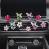 Car Interior Fresheners Diffuser Daisy Flower & Butterfly Vent Clip Car Air Outlet Perfume Decoration Clip