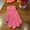 Women Men Cashmere Elastic Outdoor Full Finger Gloves Warm Thick Winter Gloves Mittens
