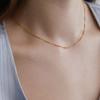 Tatiana (925 Silver) Triple Ball Chain Necklace NZ2406