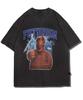 REBRENNER Alp Pigment Oversized Short Sleeve T-Shirt Charcoal