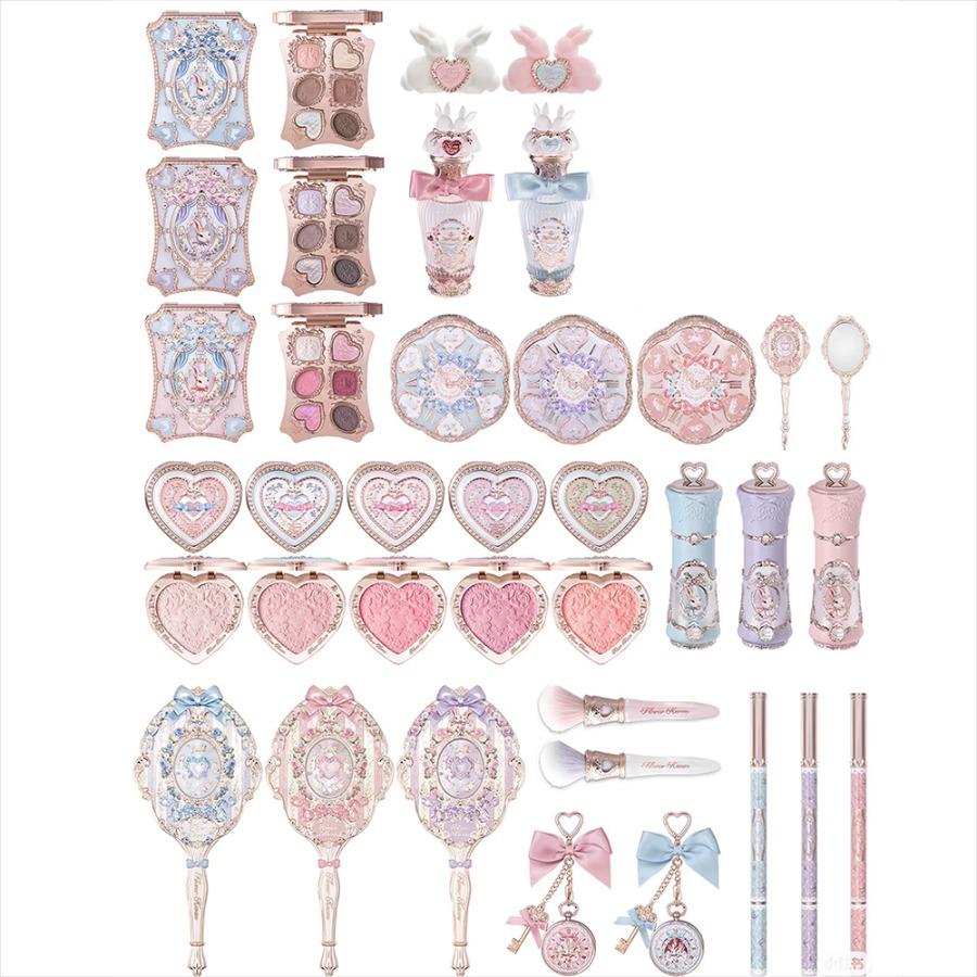 Flower Knows Garden Collection Lip Cream Blusher Air Cushion CC Cream Liquid Foundation Fruity Perfume Makeup Gift Box 10pcs