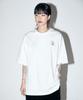 LEEDSLESS Basic Logo Embroidered Short Sleeve T-Shirt [White]