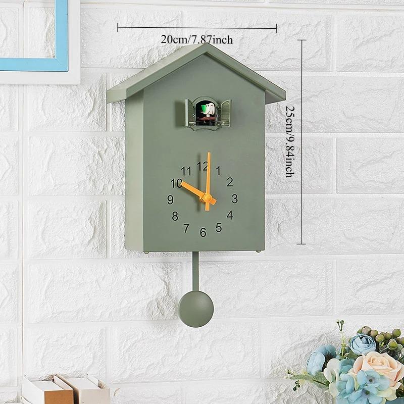 Cuckoo Quartz Wall Clock Modern Bird Home Living Room Hanging Watch Horologe Clocks Timer Office Home Decoration Gifts