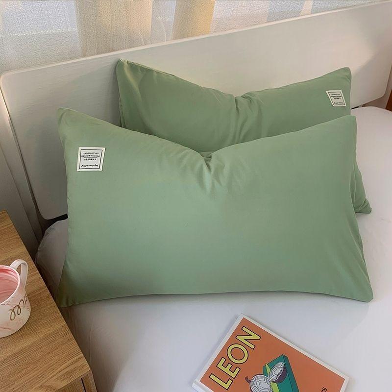 

Сплошные цветные наволочки, 2 шт., простые удобные наволочки