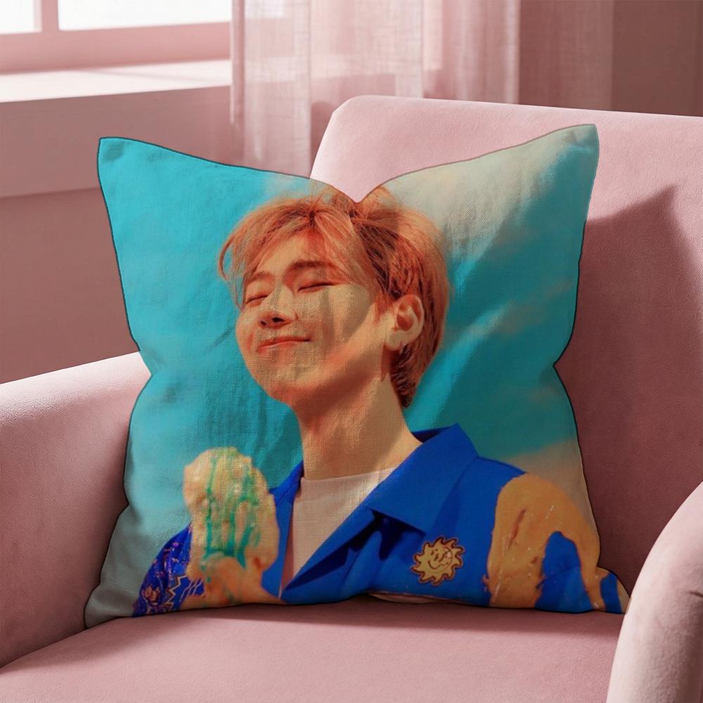 Z-ZICO SINGER Cushion Cover Multi-Scene Pillow Cover for Home & Car - Reversible, Soft & Durable for Daily Use