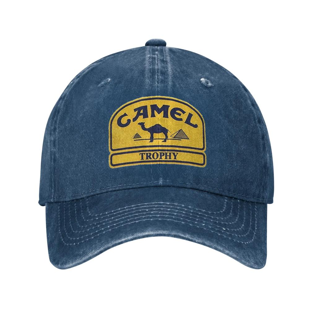 Camel Trophy Denim Cap Casual Baseball Caps Adjustable Hat Summer Unisex Baseball Hats