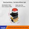 HUIJUN LA38 Red Momentary Push Button Switch 1NO 1NC