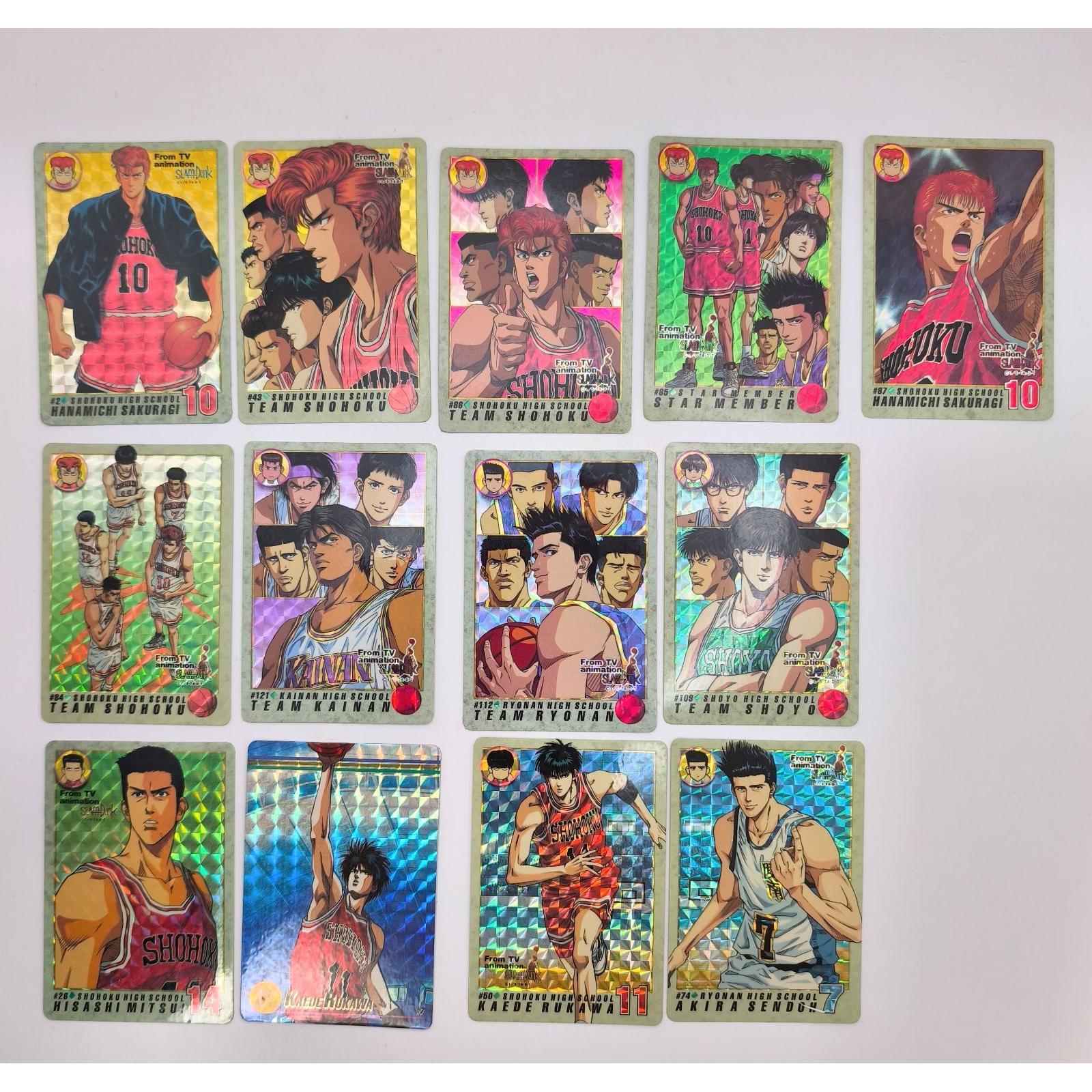 Slam Dunk Cards All Kira 13 pieces
