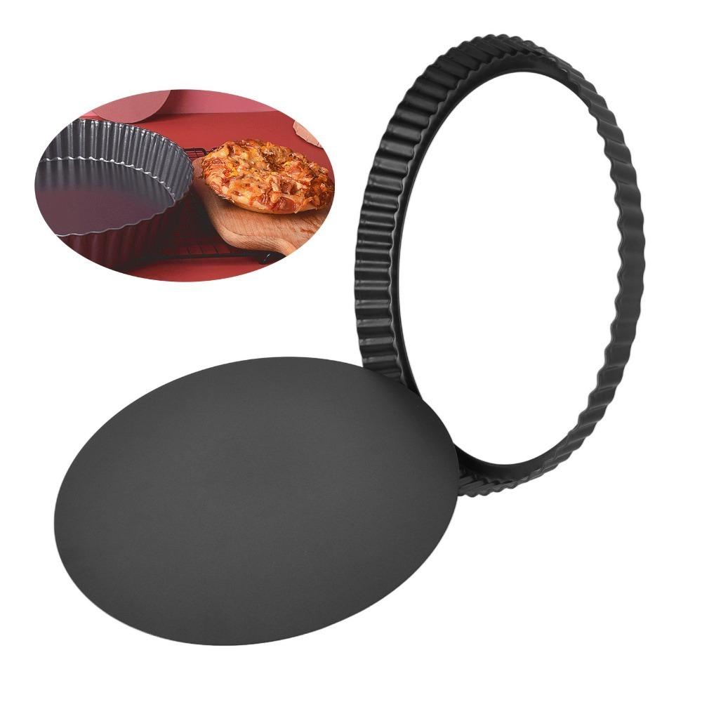 Non Stick Tart Pan Carbon Steel Pizza Pan New Baking Pan  Oven Cooking