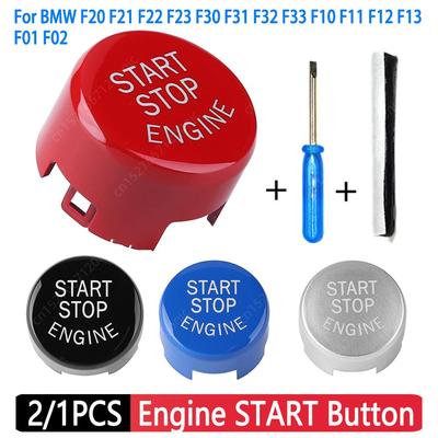2/1pcs Car Engine START Button Cover STOP Switch for BMW F30 F20 F21 F22 F23 F31 F32 F33 F10 F11 F12 F13 F01 F02 Accessories