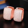 Exquisite Fashion Micro Shop Zircon U-Shaped Earrings Girl Wedding Valentine'S Day Gift Jewelry Pendant Wholesale