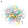 220Pcs Kid Girls Multicolor Disposable Hairbands Elastic Rubber Ponytail Holder