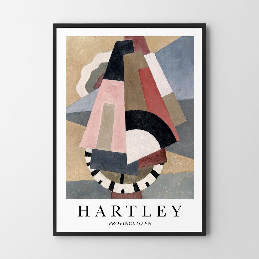 Plakat Hartley abstrakcja