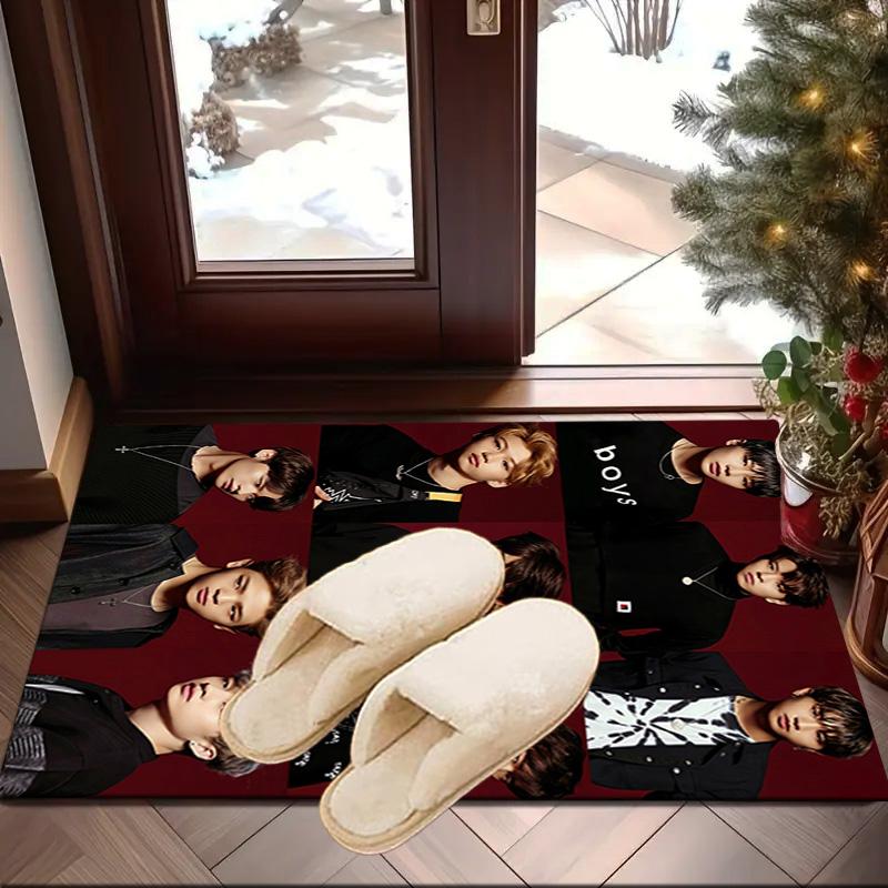 Kpop Stray Carpet, Chair Rug,Rug for Office Bedroom living rooms, Doormat decor Fan Gift Christmas Gift