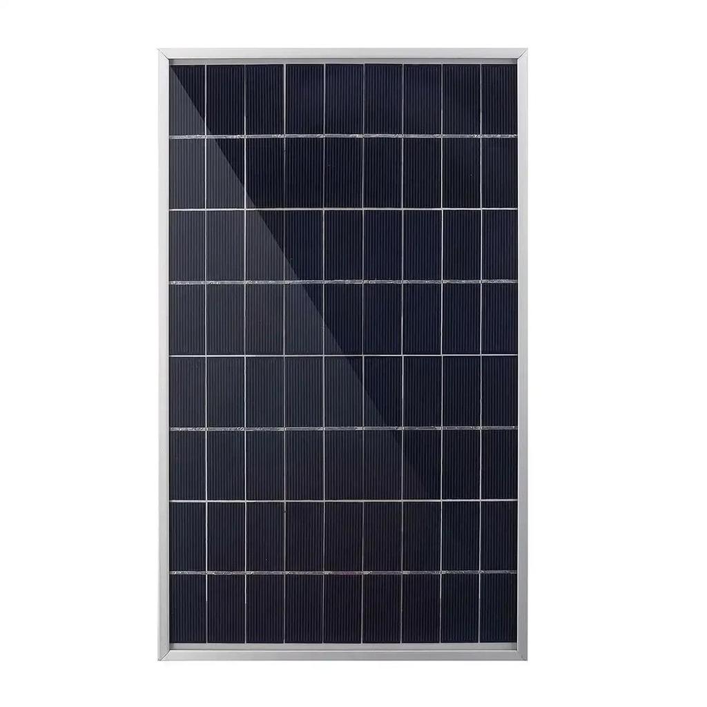 10W Framed Polycrystalline Solar Panel Kit with Controller - 12V/18V