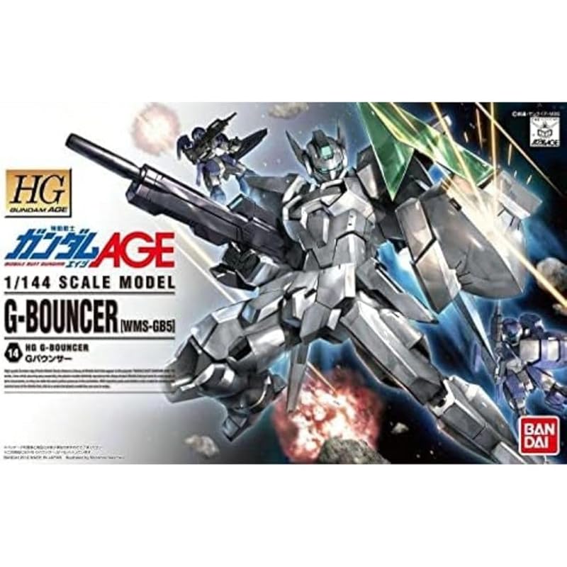 

HG Mobile Suit Gundam AGE G Bouncer масштаб 1/144 Цветная пластиковая модель