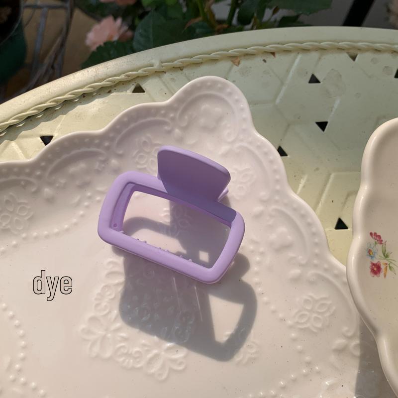 

Кремовый квадратный зажим для волос на весну/лето - Универсальный аксессуар-заколка для причесок