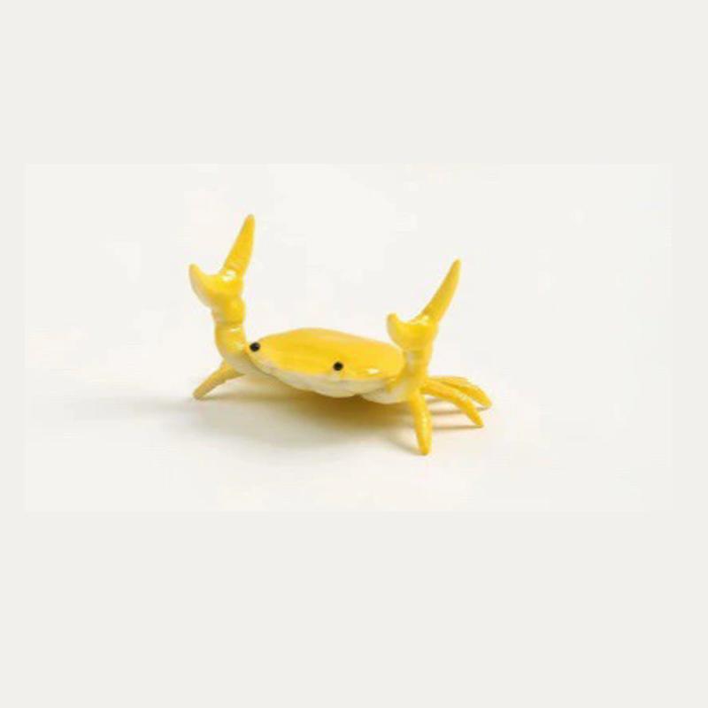 1PC Funny Crab Desktop Pen Holde Weightlifting Crabs Penholder Bracket Storage Rack Stationeryr Creative Cute Crab Pen Holder