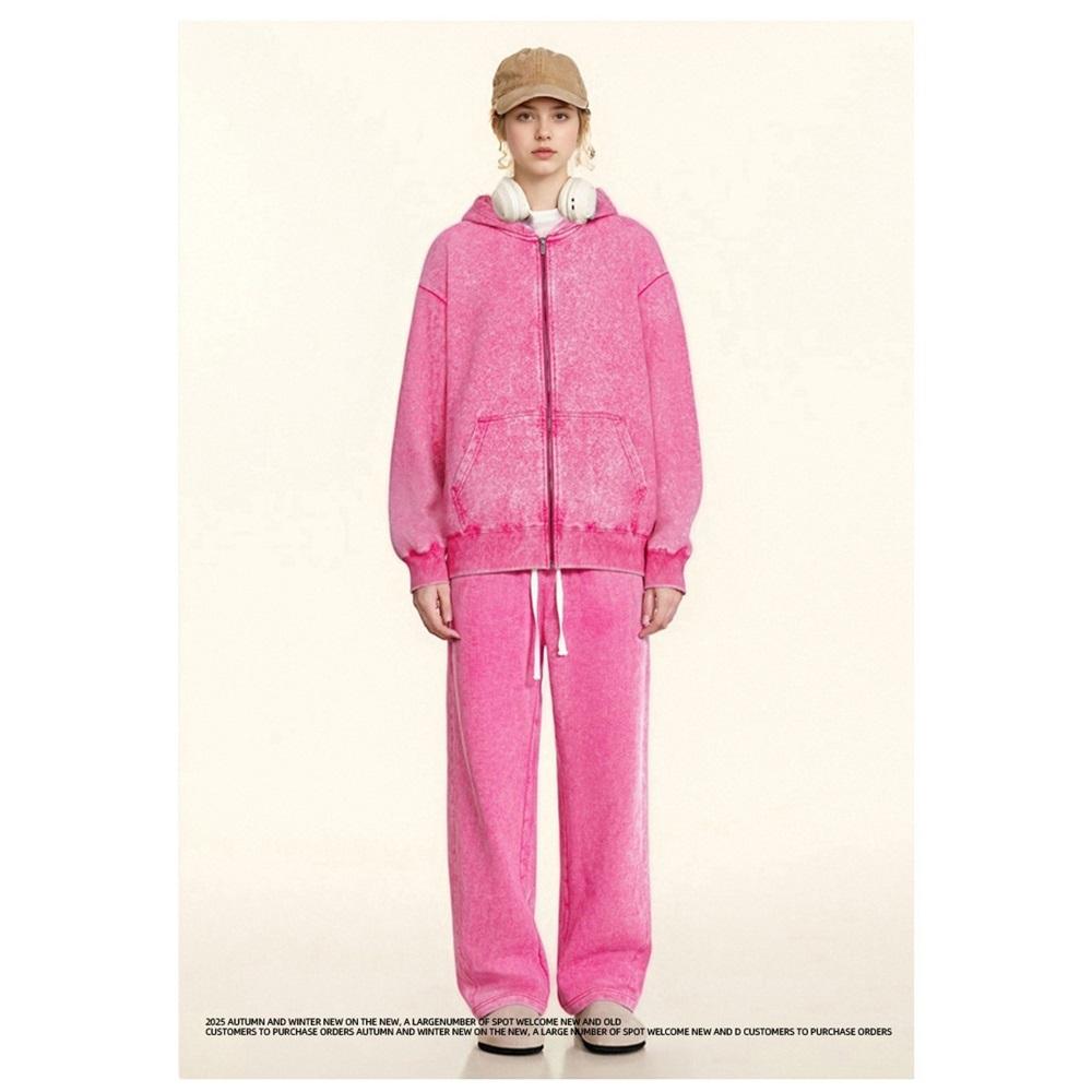 

Autumn And Winter Washed Hooded Retro Sweatshirt XXL