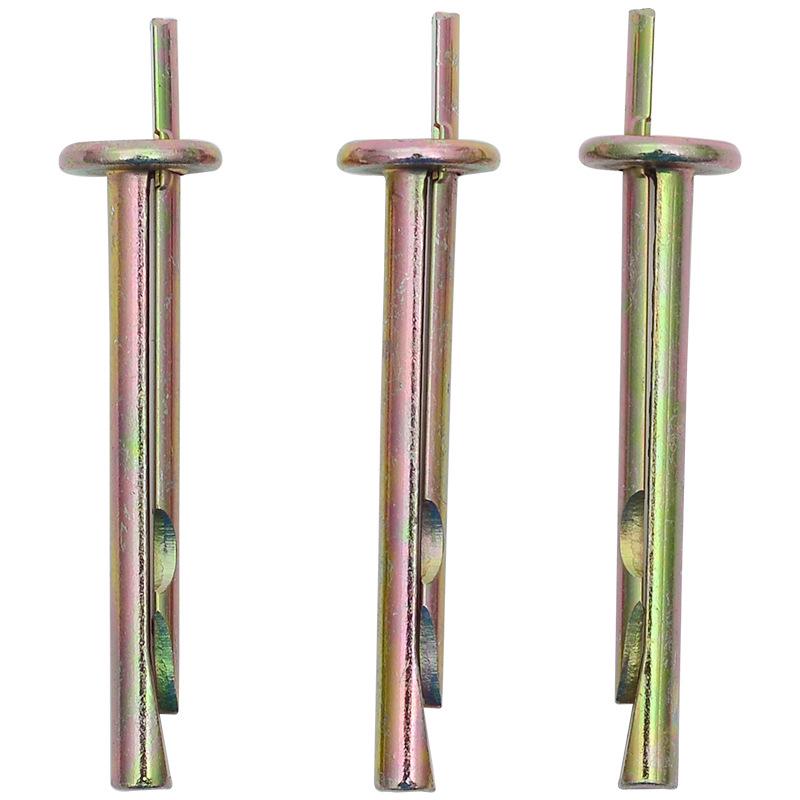 Zinc-Plated M6 Expansion Bolt Anchor with Nail