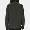 Stone Island Logo Print Zip Collar Long Sleeve Jacket Men jackets Gray 811511501-V0162