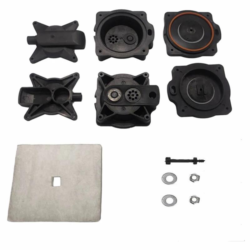 2X Air Pump Diaphragm Rebuild Repair Kit for Hiblow HP-100 HP-120 Septic Air Pump 80PD000040